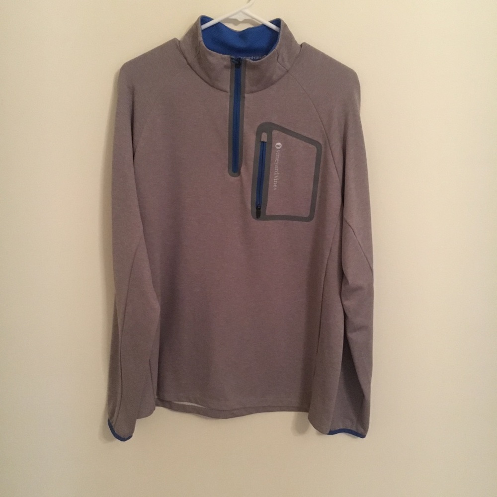 Vineyard Vines Performance Mesh 1/4 zip Pullover